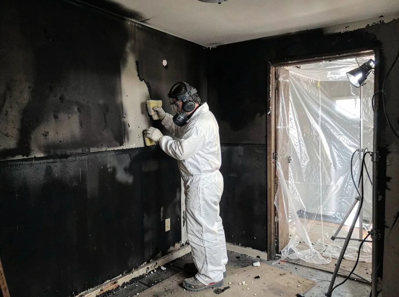 Fire Damage Restoration company in Eldred, IL